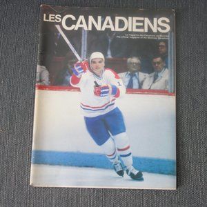 Official magazine of the Montreal Canadiens 1980 w/ Canadiens Pittsburgh Program